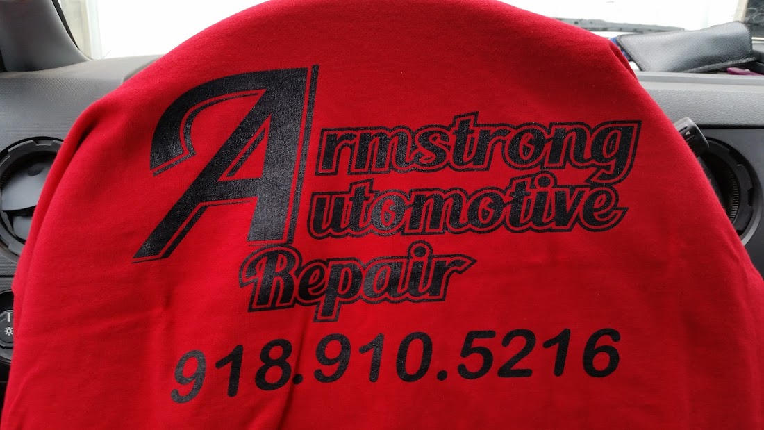 Armstrong Automotive Repair branded shirt